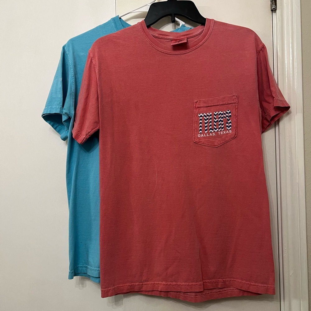 Gently used Set of 2 Tyler's Dallas womens tshirts size Small